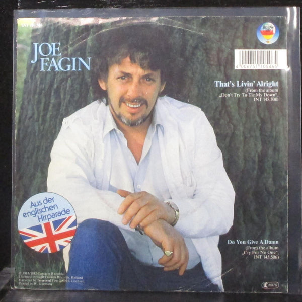 Joe Fagin - That's Livin' Alright / Do You Give A Damn 7" Mint- Vinyl 45 Germany - Shuga Records