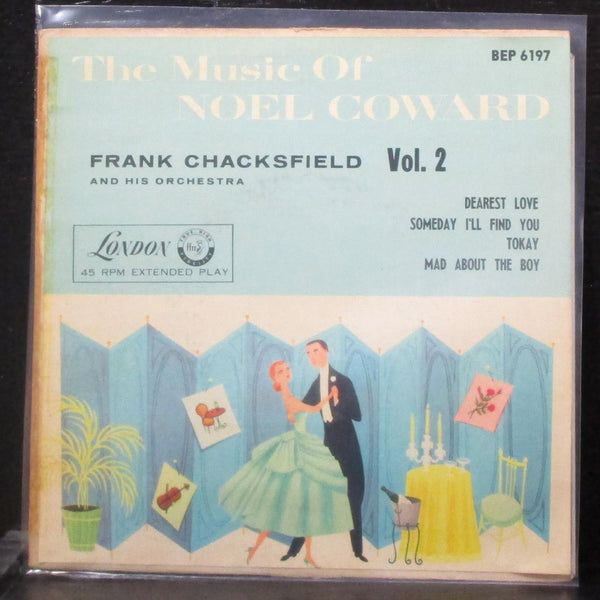 Frank Chanksfield - The Music Of Noel Coward, Vol. 2 7" Mint- Vinyl 45 UK London - Shuga Records