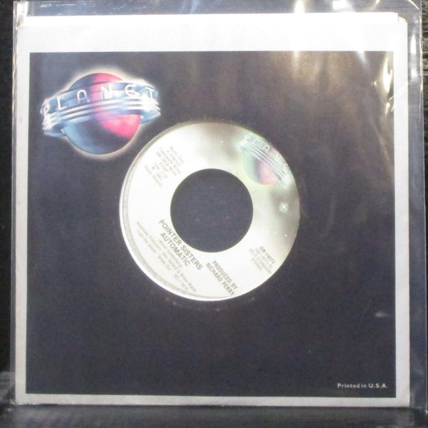 Pointer Sisters - Automatic / Jump (For My Love) 7" Mint- Vinyl 45 Planet 1983 - Shuga Records