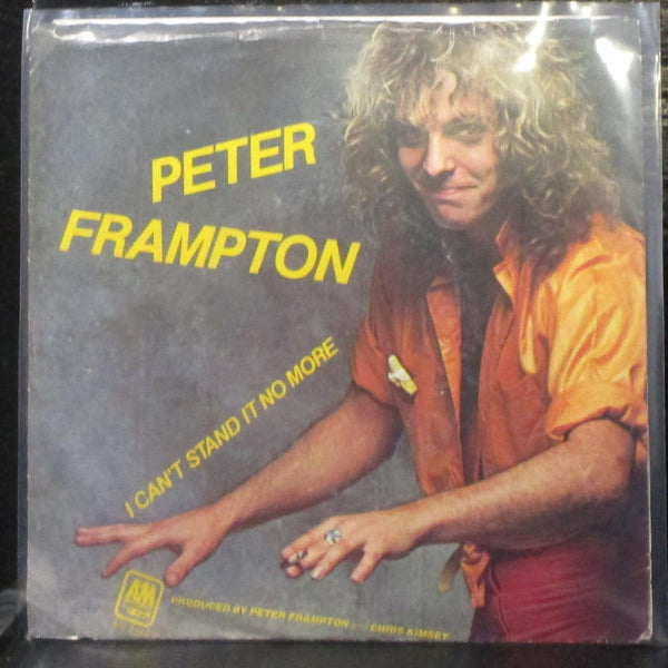 Peter Frampton - I Can't Stand It No More / May I Baby 7" Mint- Vinyl 45 A&M - Shuga Records