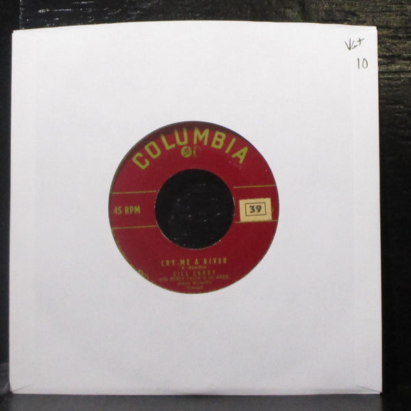 Jill Corey - Cry Me A River / Nobody's Heart 7" VG+ Vinyl 45 Columbia 4-40596 - Shuga Records
