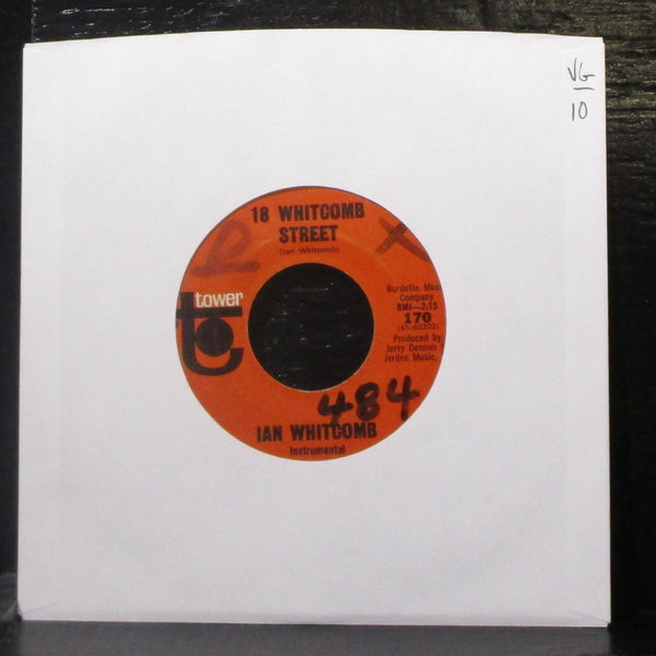 Ian Whitcomb - 18 Whitcomb Street / Fizz 7" VG Vinyl 45 Tower 170 USA 1965 - Shuga Records