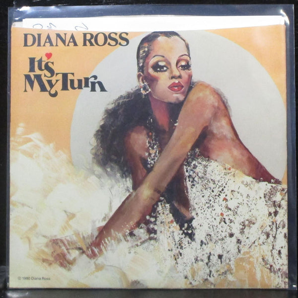 Diana Ross - It's My Turn 7" Mint-- Promo Vinyl 45 Motown M 1496F USA 1980 - Shuga Records