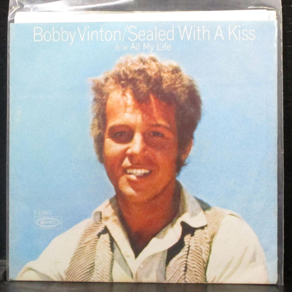 Bobby Vinton - Sealed With A Kiss / All My Life 7" VG+ Vinyl 45 Epic 5-10861 USA - Shuga Records