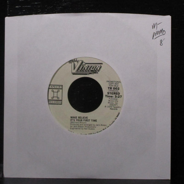 Bobby Vinton - Make Believe It's Your First Time 7" Mint- Promo Vinyl 45 TR 002 - Shuga Records