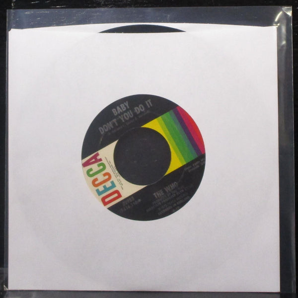 The Who - Join Together / Baby Don't You Do It 7" VG+ Vinyl 45 Decca 32983 USA - Shuga Records