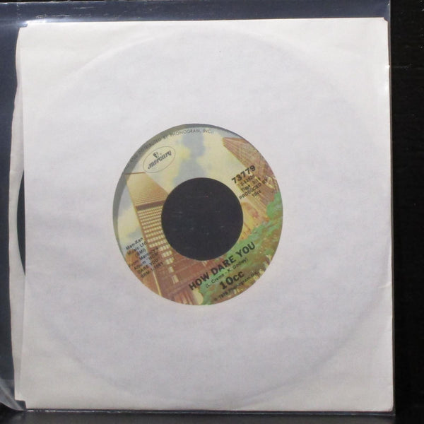 10cc - I'm Mandy Fly Me / How Dare You 7" Mint- Vinyl 45 Mercury 73779 USA 1976 - Shuga Records