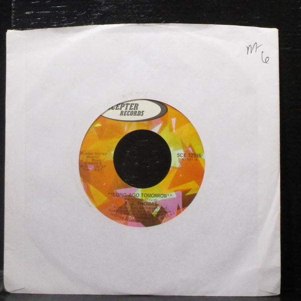 B.J. Thomas - Long Ago Tomorrow 7" Mint- Vinyl 45 Scepter SCE 12335 USA 1971 - Shuga Records