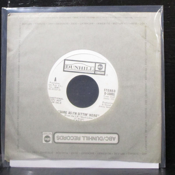 Three Dog Night - Sure As I'm Sittin' Here 7" Mint- Promo Vinyl 45 ABC D-15001 - Shuga Records