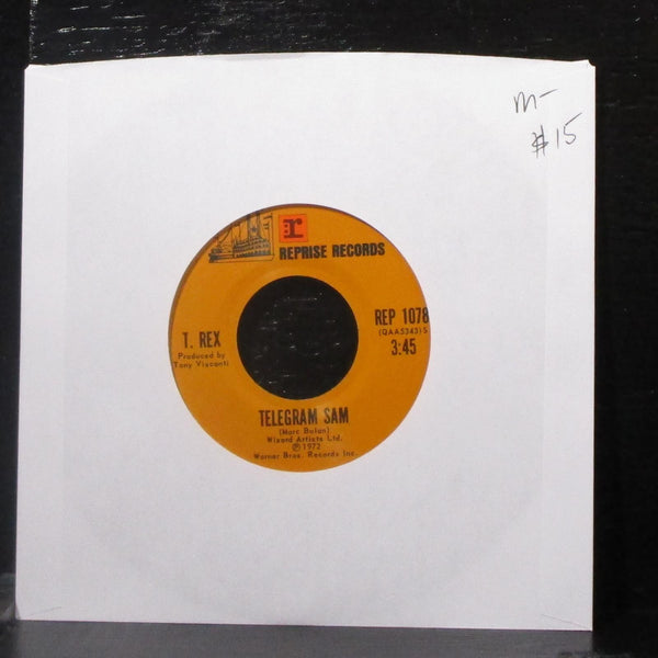 T. Rex - Telegram Sam / Cadillac 7" Mint- Vinyl 45 Reprise REP 1078 USA 1972 - Shuga Records