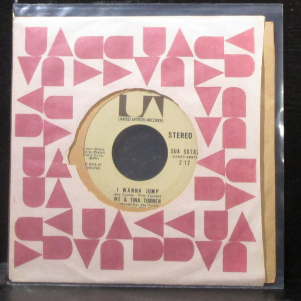 Ike & Tina Turner - Ooh Poo Pah Doo / I Wanna Jump 7" VG+ Vinyl 45 SUA 50782 - Shuga Records