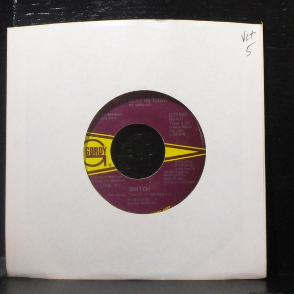 Switch - Best Beat In Town / It's So Real 7" VG+ Vinyl 45 Gordy G7168F USA 1979 - Shuga Records