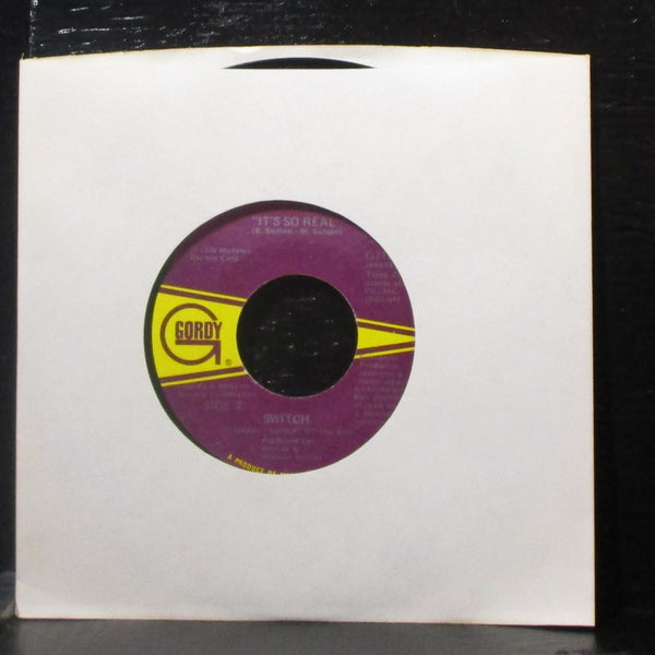 Switch - Best Beat In Town / It's So Real 7" VG+ Vinyl 45 Gordy G7168F USA 1979 - Shuga Records