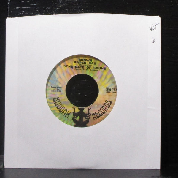 Syndicate Of Sound - Brown Paper Bag / Reverb Beat 7" VG+ Vinyl 45 Buddah BDA156 - Shuga Records