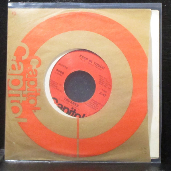 Tavares - More Than A Woman / Keep In Touch 7" VG+ Vinyl 45 Capitol 4500 USA - Shuga Records
