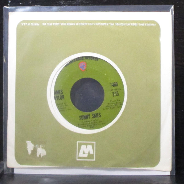 James Taylor - Country Road / Sunny Skies 7" Mint- Vinyl 45 WB 7460 USA 1971 - Shuga Records