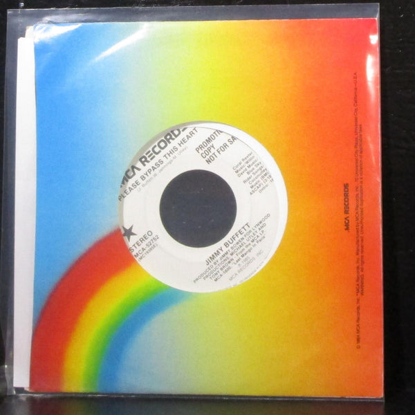 Jimmy Buffett - Please Bypass This Heart 7" Mint- Promo Black Vinyl 45 MCA-52752 - Shuga Records