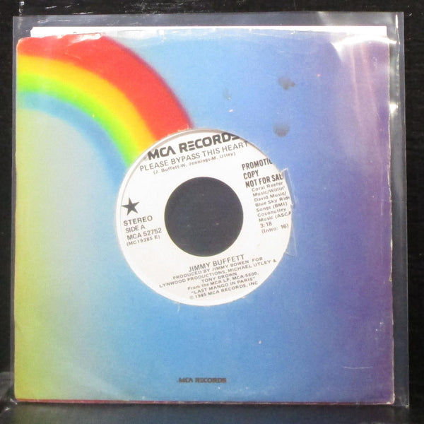 Jimmy Buffett - Please Bypass This Heart 7" VG+ Promo Gold Vinyl 45 MCA-52752 - Shuga Records