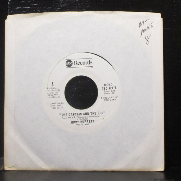 Jimmy Buffett - The Captain And The Kid 7" Mint- Promo Vinyl 45 ABC-12175 USA - Shuga Records