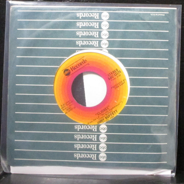 Jimmy Buffett - The Captain And The Kid / Cliches 7" VG+ Vinyl 45 ABC-12175 USA - Shuga Records
