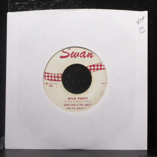 Dicky Doo & The Don'ts - Leave Me Alone / Wild Party 7" VG+ Vinyl 45 Swan 4014 - Shuga Records