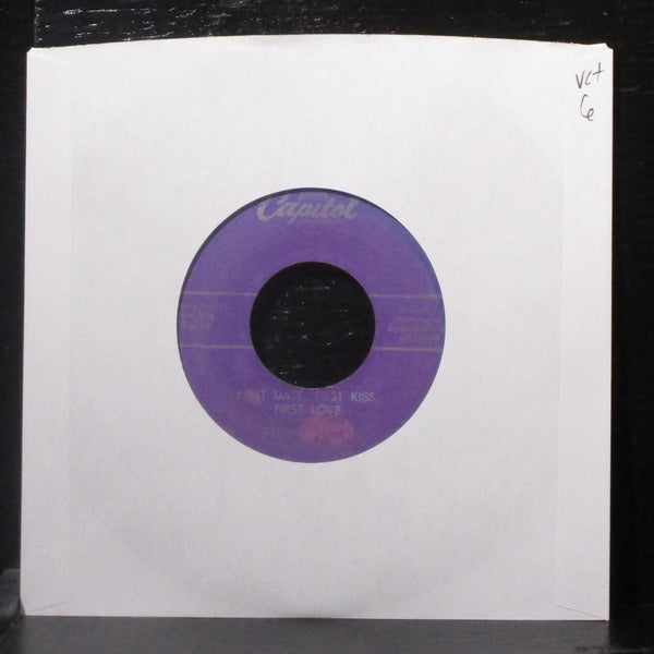 Sonny James - First Date, First Kiss, First Love / Speak To Me 7" VG+ Vinyl 45 - Shuga Records