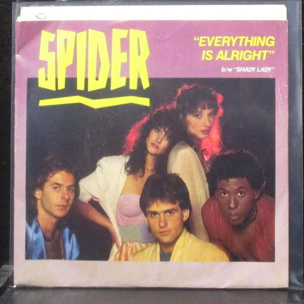Spider - Everything Is Alright / Shady Lady 7" Mint- Promo Vinyl 45 Dreamland - Shuga Records