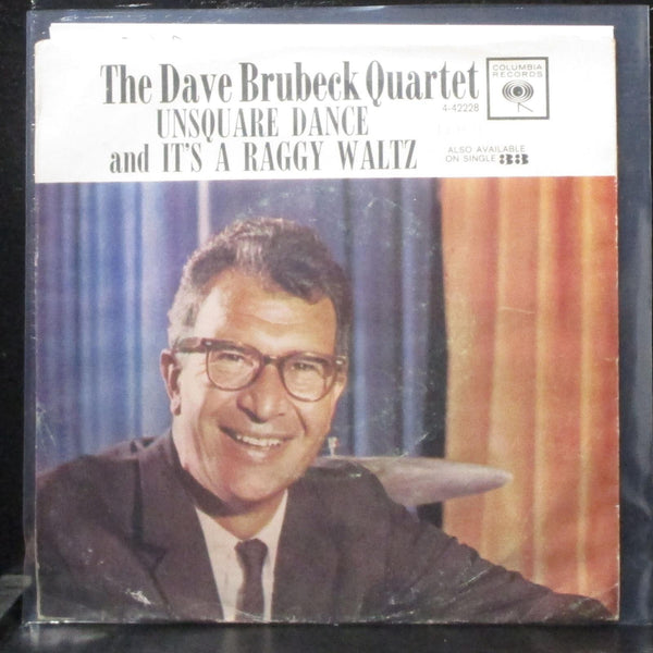 Dave Brubeck Quartet - Unsquare Dance / It's A Raggy Waltz 7" VG+ Promo Vinyl 45 - Shuga Records