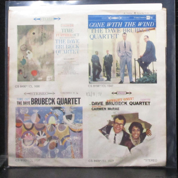 Dave Brubeck Quartet - Unsquare Dance / It's A Raggy Waltz 7" VG+ Promo Vinyl 45 - Shuga Records