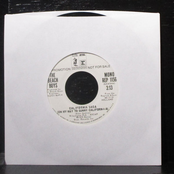 The Beach Boys - California Saga 7" Mint- Promo Vinyl 45 Brother REP 1156 USA - Shuga Records
