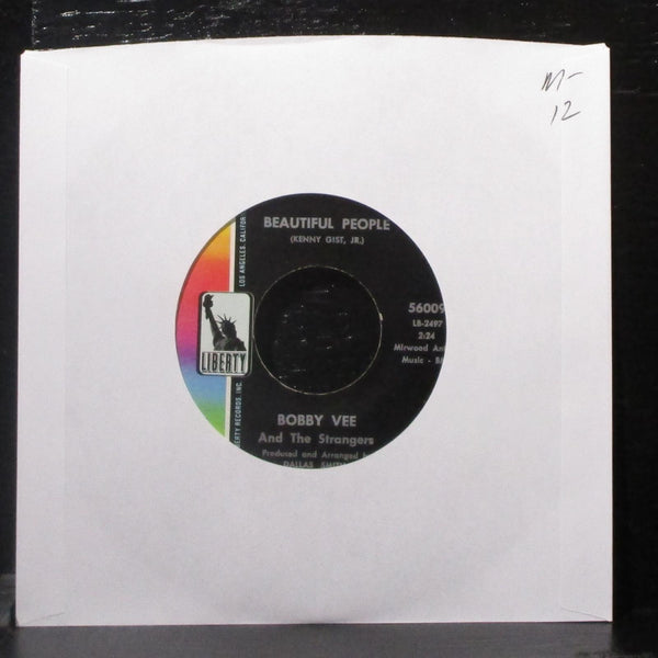 Bobby Vee & The Strangers - Beautiful People / I May Be Gone 7" Mint- Vinyl 45 - Shuga Records