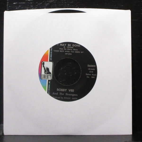 Bobby Vee & The Strangers - Beautiful People / I May Be Gone 7" Mint- Vinyl 45 - Shuga Records