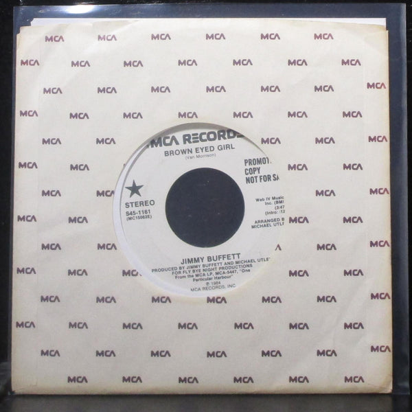 Jimmy Buffett - Brown Eyed Girl 7" Mint- Promo Vinyl 45 MCA S45-1161 USA 1983 - Shuga Records