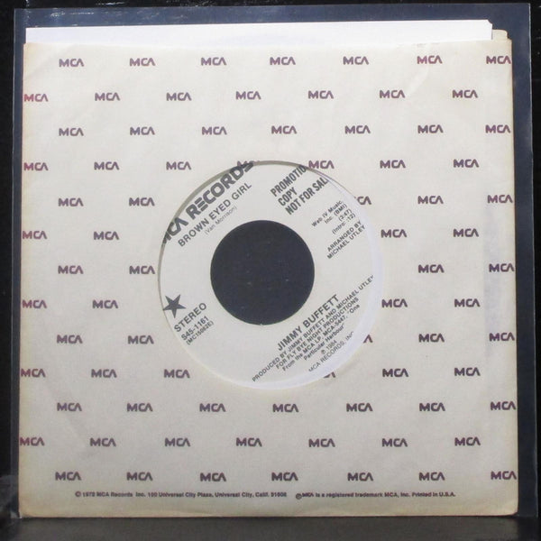Jimmy Buffett - Brown Eyed Girl 7" Mint- Promo Vinyl 45 MCA S45-1161 USA 1983 - Shuga Records
