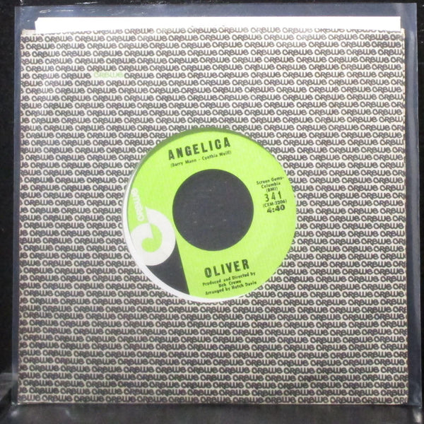Oliver - Angelica / Anna 7" Mint- Vinyl 45 Crewe 341 USA 1970 - Shuga Records