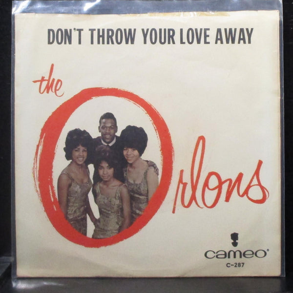 The Orlons - Bon-Doo-Wah / Don't Throw Your Love Away 7" VG picture sleeve Cameo - Shuga Records