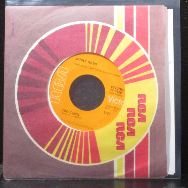 Jerry Reed - Lord, Mr. Ford / Two-Timin' 7" VG+ Vinyl 45 RCA 74-0960 USA 1973 - Shuga Records