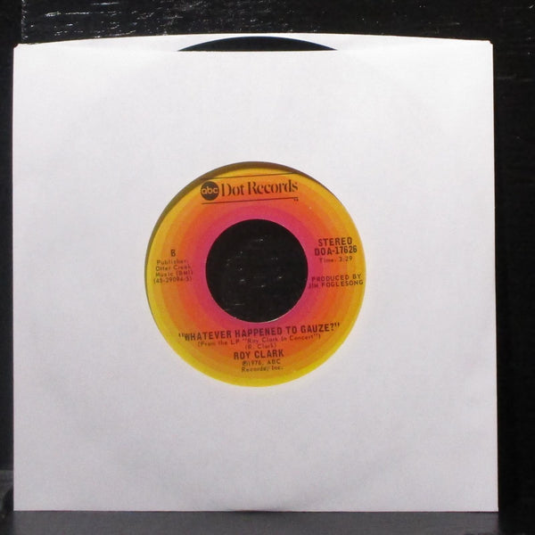 Roy Clark - Think Summer / Whatever Happened To Gauze? 7" VG+ Vinyl 45 DOA-17626 - Shuga Records
