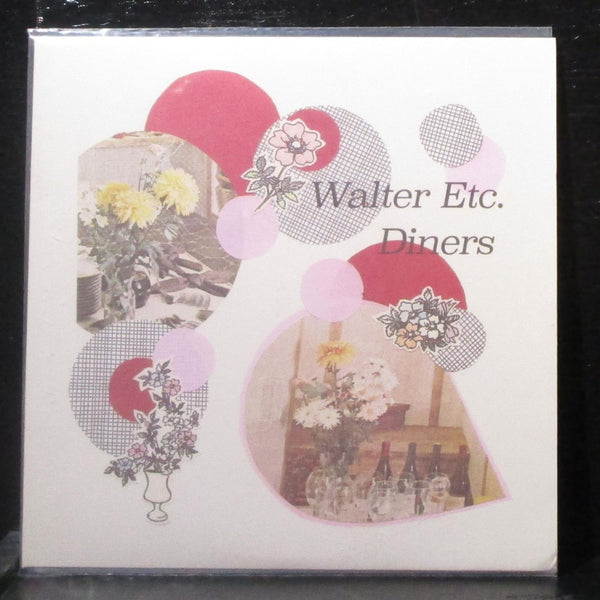 Walter Etc. / Diners Split EP 7" Mint- Red Vinyl 45 + MP3 code Lauren LR62 2017 - Shuga Records