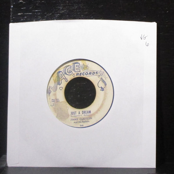 Jimmy Clanton - Just A Dream / You Aim To Please 7" VG Vinyl 45 Ace 546 USA 1958 - Shuga Records