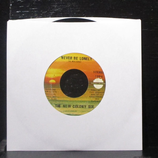 The New Colony Six - Long Time To Be Alone 7" VG Vinyl 45 Sunlight 1004 USA 1971 - Shuga Records