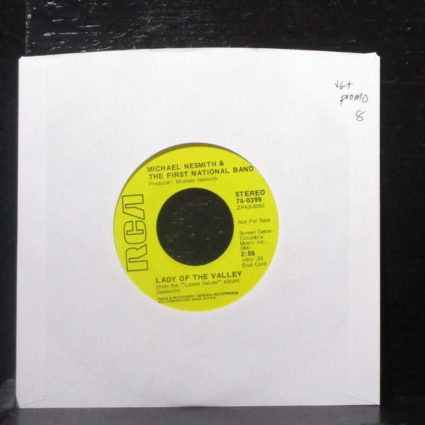 Michael Nesmith - Silver Moon / Lady Of The Valley 7" VG+ Promo Vinyl 45 RCA - Shuga Records