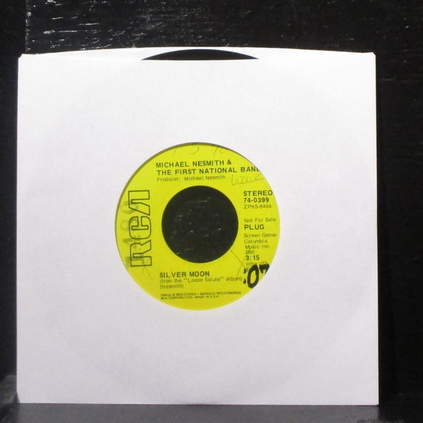 Michael Nesmith - Silver Moon / Lady Of The Valley 7" VG+ Promo Vinyl 45 RCA - Shuga Records