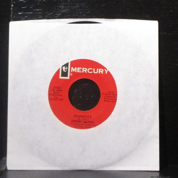 Johnny Mathis - Take The Time / Dianacita 7" Mint- Vinyl 45 Mercury 72432 USA - Shuga Records