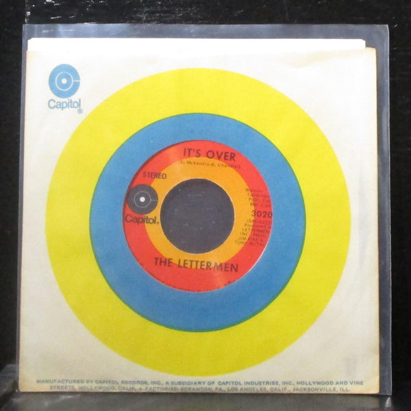 The Lettermen - Everything Is Good About You / It's Over 7" Mint- Vinyl 45 3020 - Shuga Records