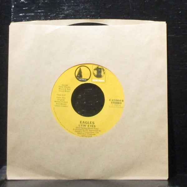 Johnny Lee / Eagles - Lookin' For Love / Lyin' Eyes 7" VG+ Vinyl 45 Asylum 1980 - Shuga Records