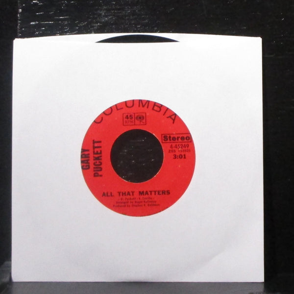 Gary Puckett - I Just Don't Know What To Do With Myself 7" VG+ Vinyl 45 Columbia - Shuga Records