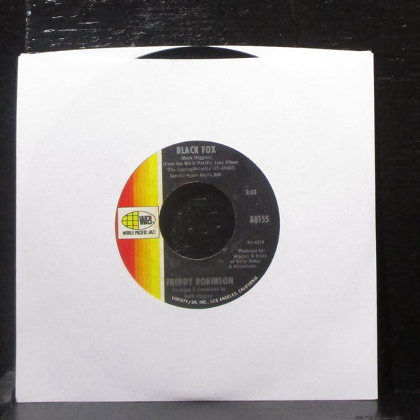 Freddy Robinson - The Oogum Boogum Song / Black Fox 7" VG+ Vinyl 45 88155 - Shuga Records