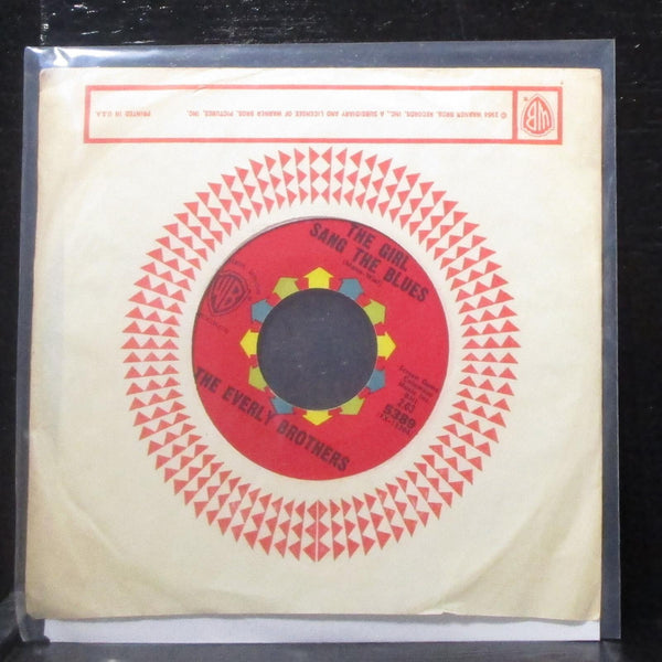 The Everly Brothers - Lover Her / The Girl Sang The Blues 7" VG+ Vinyl 45 5389 - Shuga Records