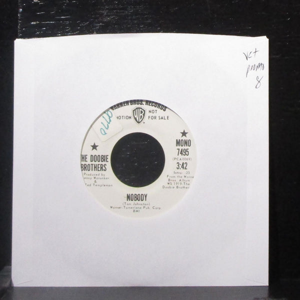 The Doobie Brothers - Nobody 7" VG+ Promo Vinyl 45 WB 7495 USA 1971 - Shuga Records
